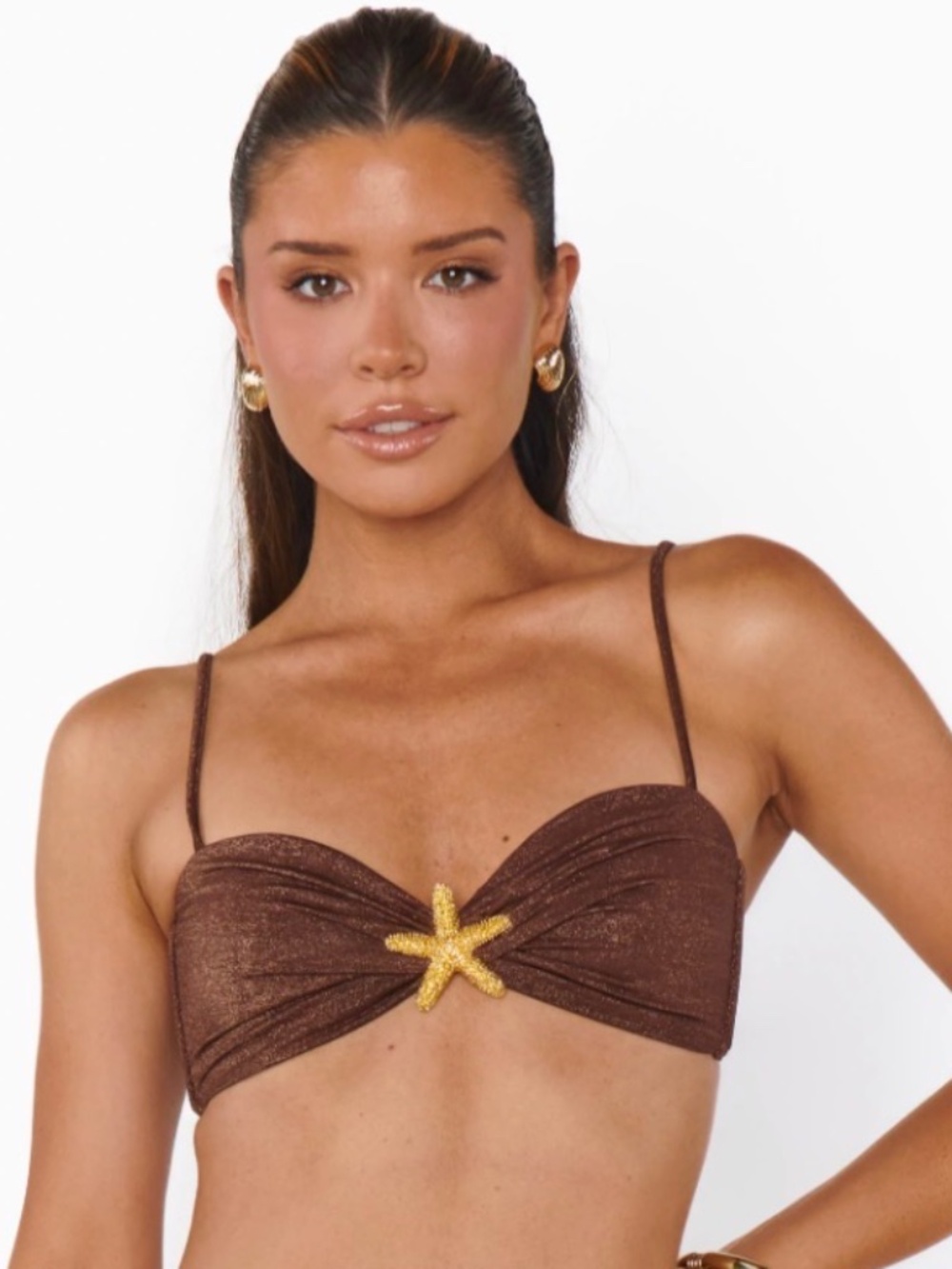 Show Me Your Mumu Ibiza Top Cinnamon Size M